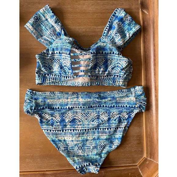 Blue Swimsuits For All XL Bikini - Picture 2 of 4